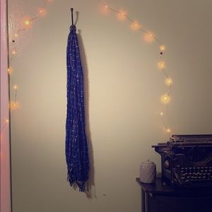 Navy & Gold Scarf